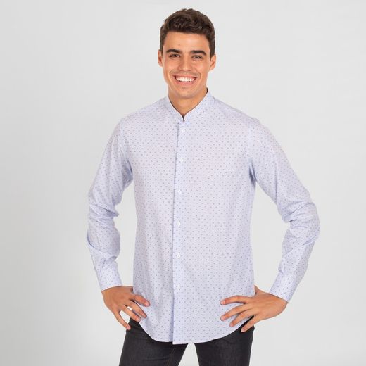 Camisa Hombre Fiore Slim Fit Popelin