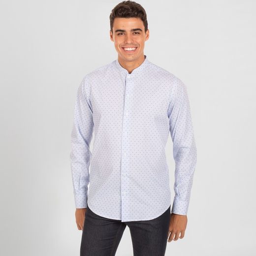 Camisa Hombre Fiore Slim Fit Popelin