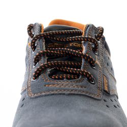 INCIO, zapato S1P de nobuck azul aireado
