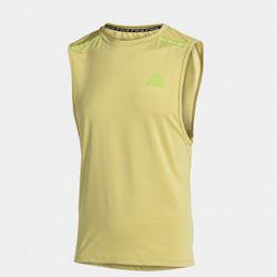 Indoor Gym Sleeveless Shirt Green