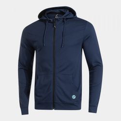 Indoor Gym Zip-Up Hoodie Navy Blue