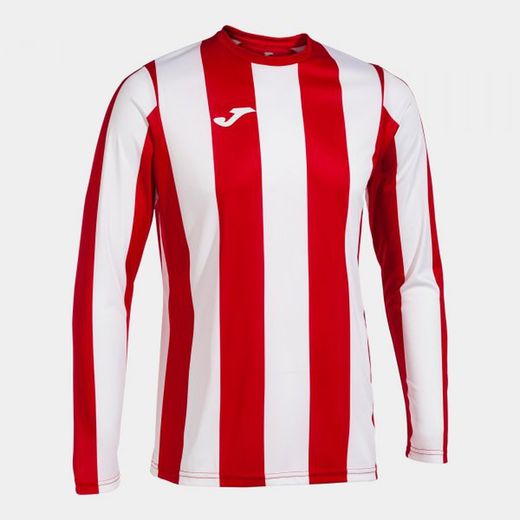 T-shirt Inter Classic manche longue rouge blanc