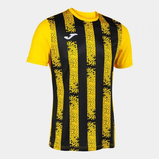 T-Shirt Manche Courte Inter Iii jaune noir