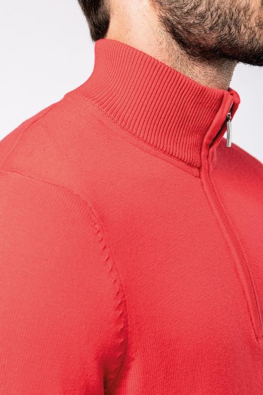 1/4 ZIP SWEATER