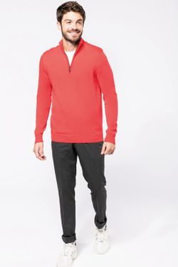 1/4 ZIP SWEATER