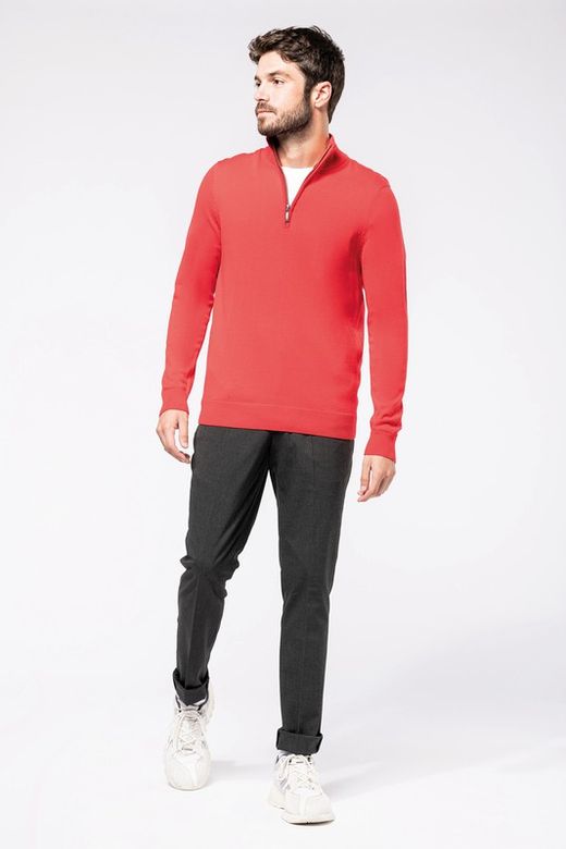 1/4 ZIP SWEATER