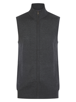 Pullover ohne Ärmel mit Reißverschluss für Herren