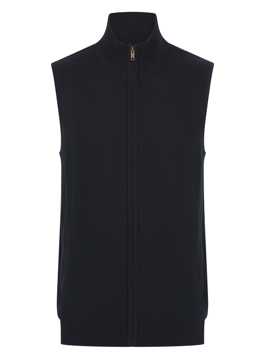 Pullover ohne Ärmel mit Reißverschluss für Herren