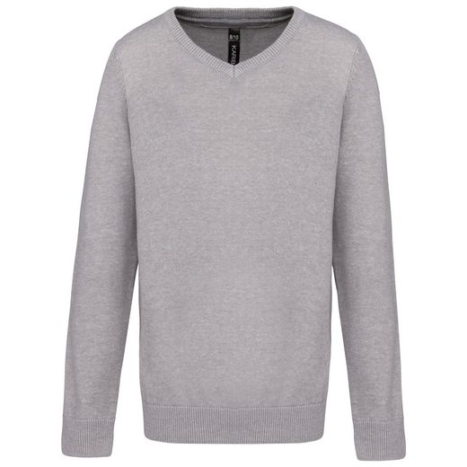 Kinder-Pullover mit V-Ausschnitt