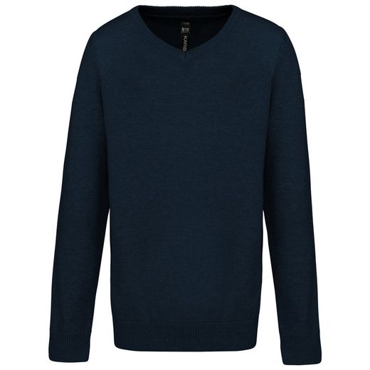 Kinder-Pullover mit V-Ausschnitt