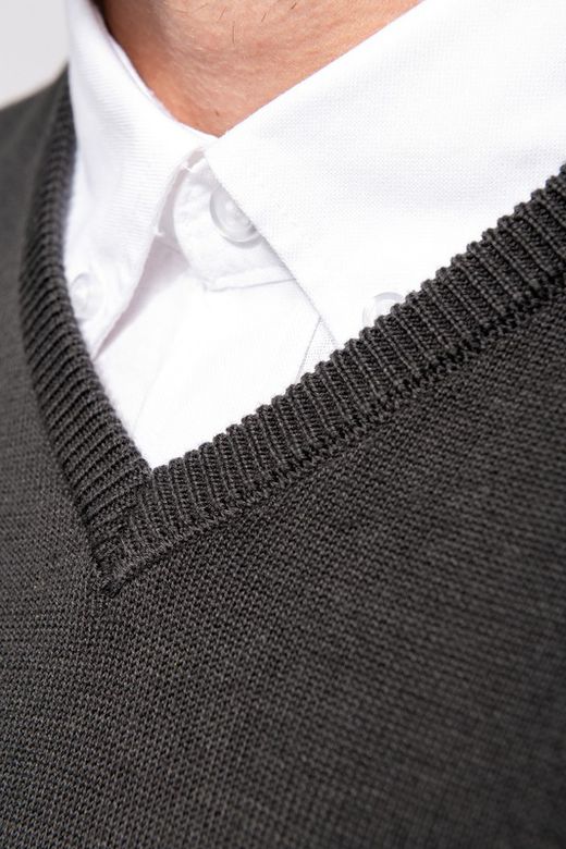 JERSEY CUELLO DE PICO SIN MANGAS