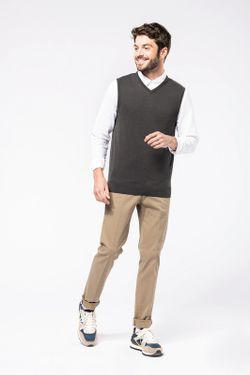 JERSEY CUELLO DE PICO SIN MANGAS