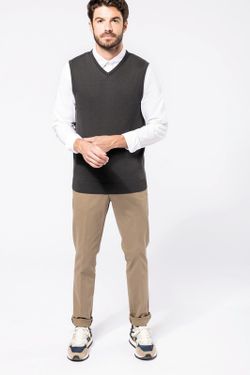 JERSEY CUELLO DE PICO SIN MANGAS