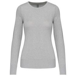 JERSEY CUELLO REDONDO MANGA LARGA MUJER