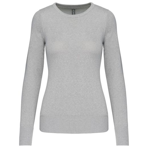 JERSEY CUELLO REDONDO MANGA LARGA MUJER