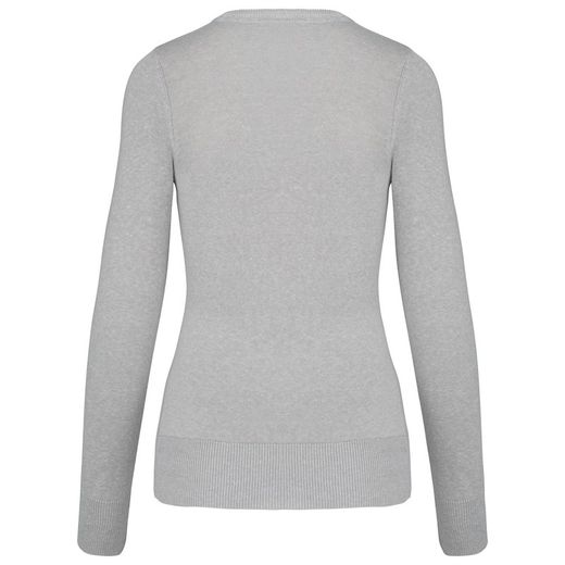 JERSEY CUELLO REDONDO MANGA LARGA MUJER