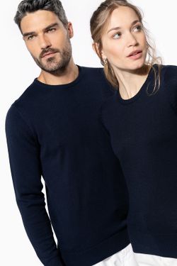 JERSEY CUELLO REDONDO MANGA LARGA MUJER