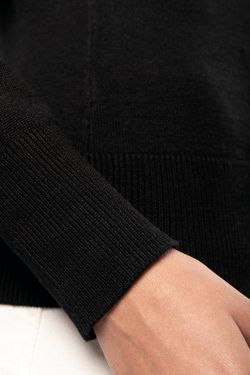 JERSEY CUELLO REDONDO MANGA LARGA MUJER