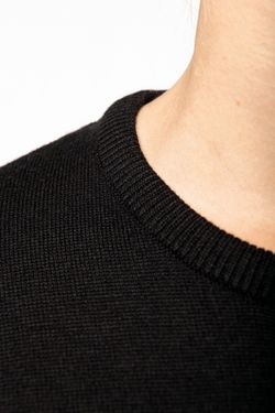 JERSEY CUELLO REDONDO MANGA LARGA MUJER