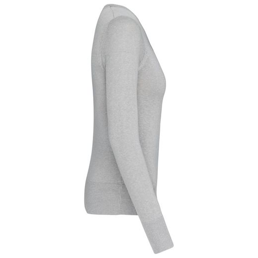 JERSEY CUELLO REDONDO MANGA LARGA MUJER