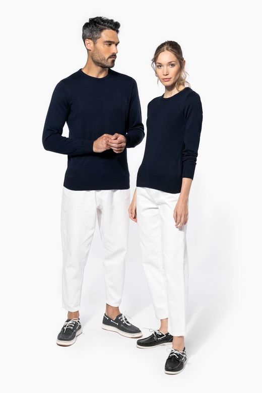 JERSEY CUELLO REDONDO MANGA LARGA MUJER