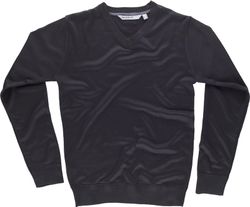 Jersey de punto fino Cintura / puños elásticos Negro