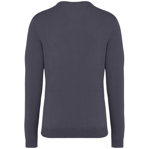 Pull écoresponsable délavé à col rond homme
