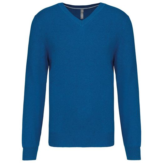 Premium-Pullover mit V-Ausschnitt