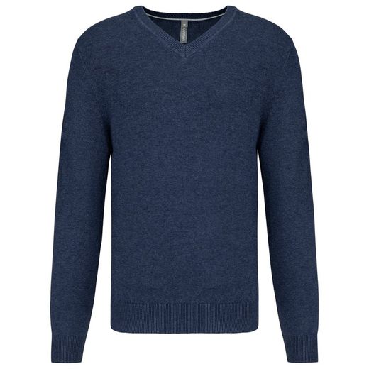 Premium-Pullover mit V-Ausschnitt