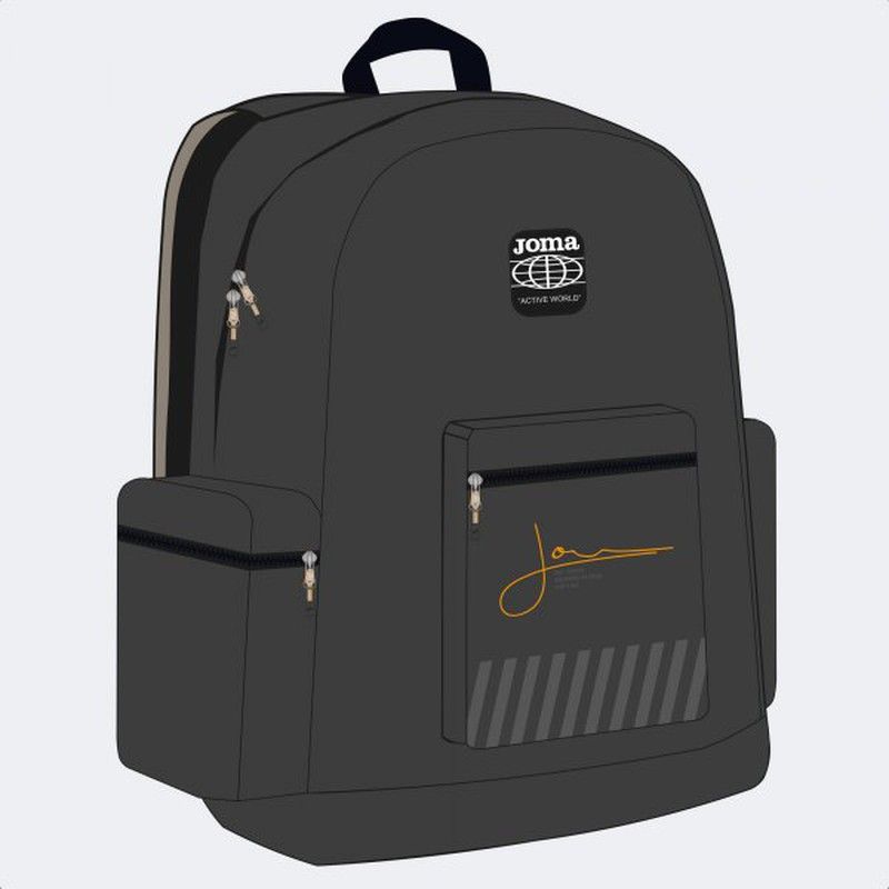 Joma Firm Backpack Black — Maxport Vestuario Laboral
