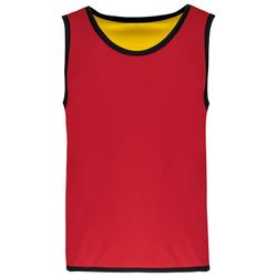 Wendbares Rugby-Lätzchen für Kinder Lime / Spicy Orange