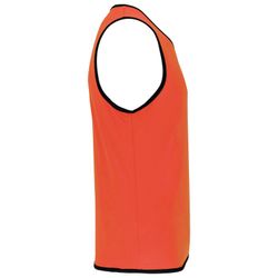 Wendbares Rugby-Lätzchen für Kinder Lime / Spicy Orange