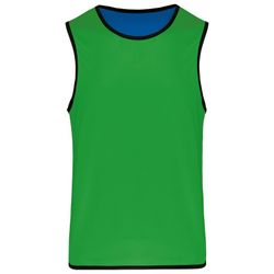 Wendbares Rugby-Lätzchen für Kinder Lime / Spicy Orange
