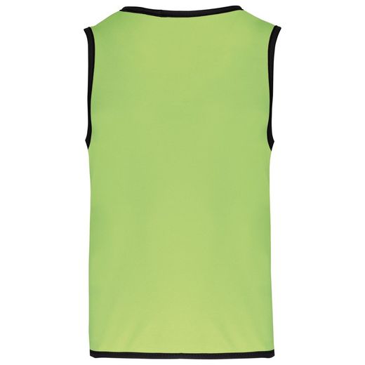 Wendbares Rugby-Lätzchen für Kinder Lime / Spicy Orange