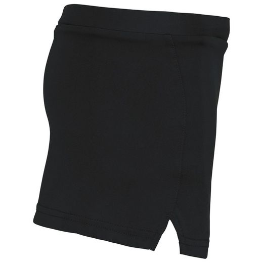 Kindertennisrock Schwarz