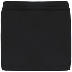 Kindertennisrock Schwarz