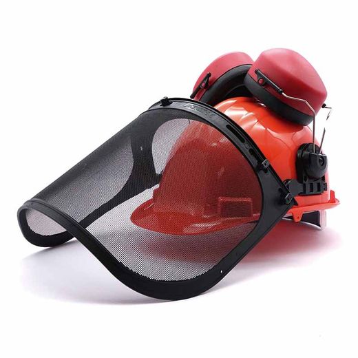 KIT FORESTAL SR, protector con visor de malla y auditivo