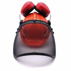 KIT FORESTAL SR, protector con visor de malla y auditivo