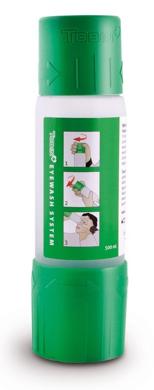 Douche oculaire portable 500 ml Steelpro