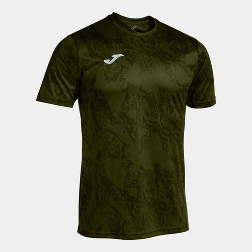 T-Shirt Manche Courte Lion Kaki