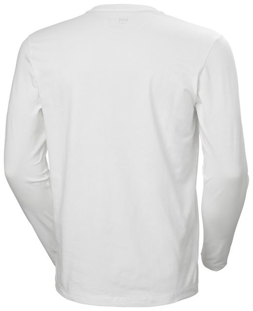 Logo Longsleeve Helly Hansen White