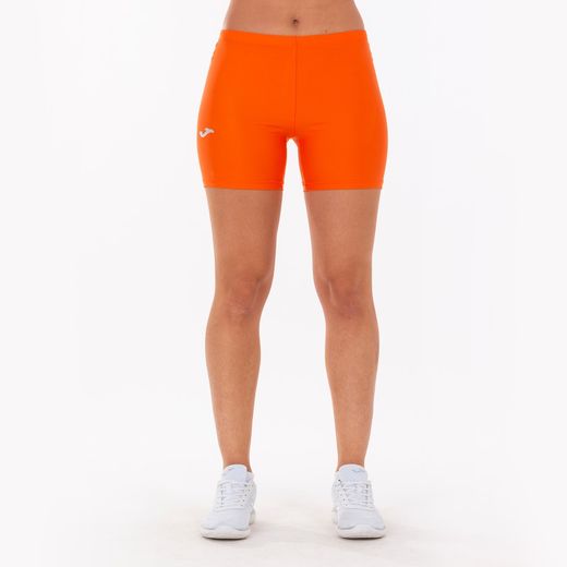 Lycra Short Orange Woman