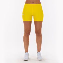 Lycra Short Yellow Woman