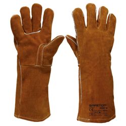 MAINE, guante de soldador largo de serraje talla única