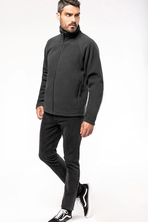 Marco - Dicke Microfleece Jacke mit Reißverschluss