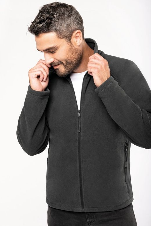 Marco - Dicke Microfleece Jacke mit Reißverschluss