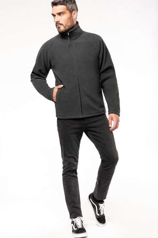 Marco - Dicke Microfleece Jacke mit Reißverschluss