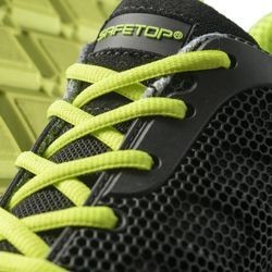 MARIO, zapato S1P deportivo negro-verde metal free
