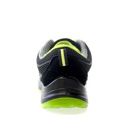 MARIO, zapato S1P deportivo negro-verde metal free