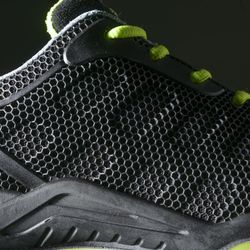 MARIO, zapato S1P deportivo negro-verde metal free